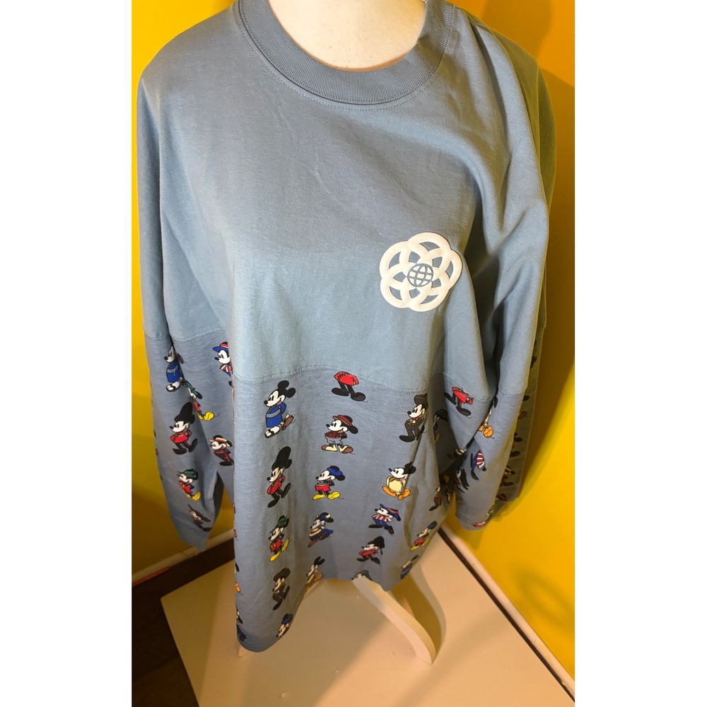 Disney Parks EPCOT World Showcase Mickey Mouse Spirit Jersey XXL
